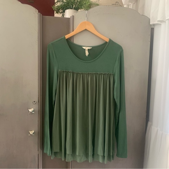 Matilda Jane A New Leaf Olive Green Women's Top - Picture 7 of 7